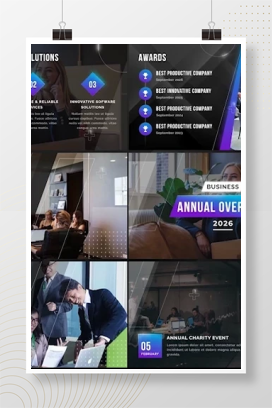 商务企业年度总结视频AE/PR模板 Business Annual Overview